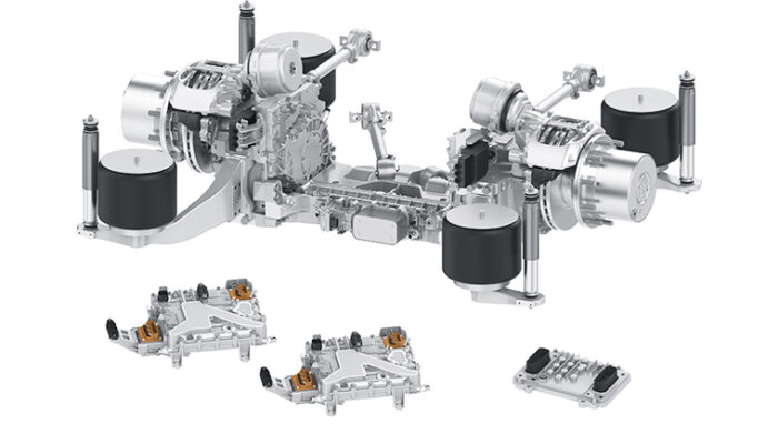 ZF unveils next-generation low-floor electric axle for city buses