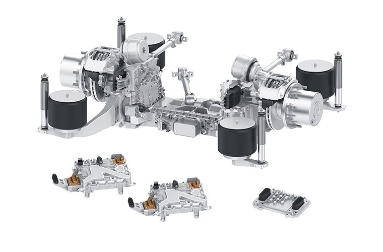 ZF unveils next-generation low-floor electric axle for city buses
