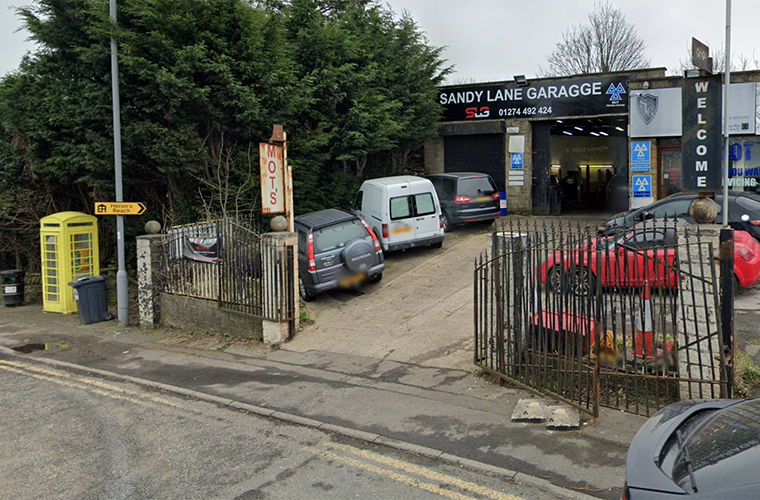 Man assaulted at garage in Bradford