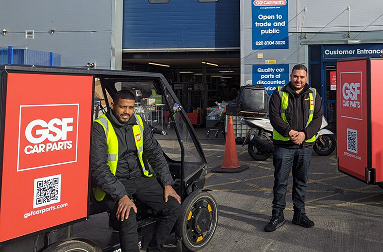 GSF Car Parts pilots electric delivery bikes scheme in London