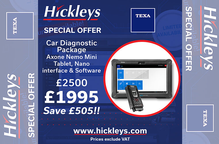 Save £505 on a Texa Car Diagnostic Package