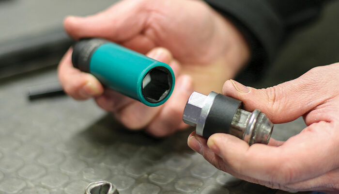 A solution for damaged wheel nuts and bolts from Laser Tools