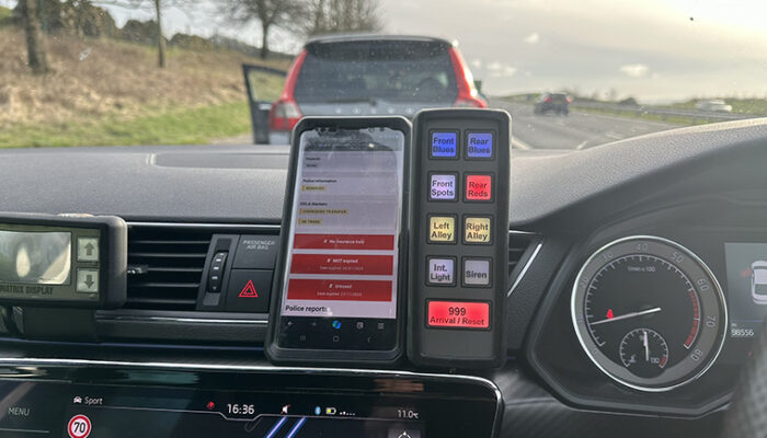 Trader is stopped twice in one day in car without MOT