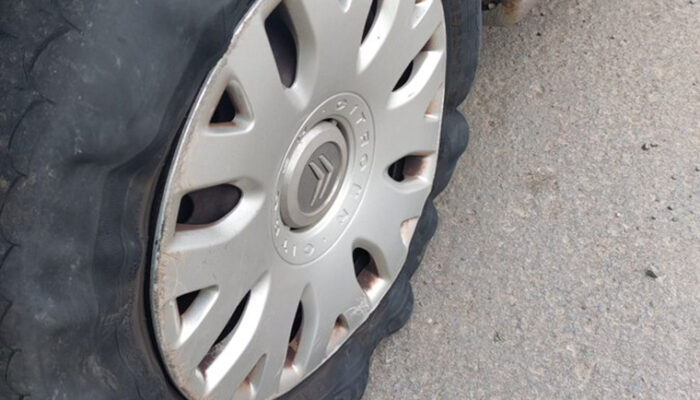 Traffic cops say bulging tyre was ‘worst’ they have seen