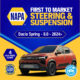 NAPA launches steering and suspension parts for the Dacia Spring 