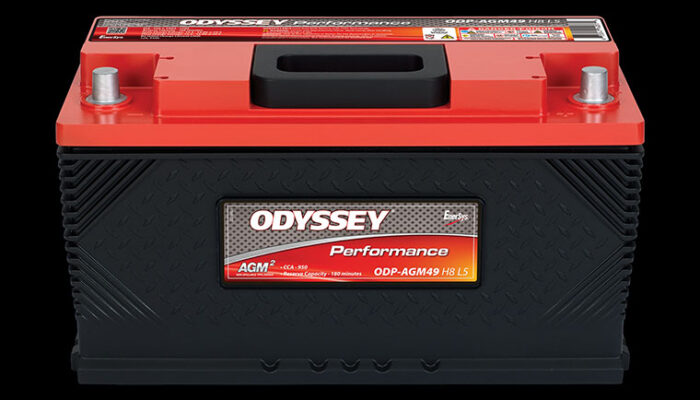 An Odyssey battery is perfect for the leisure industry