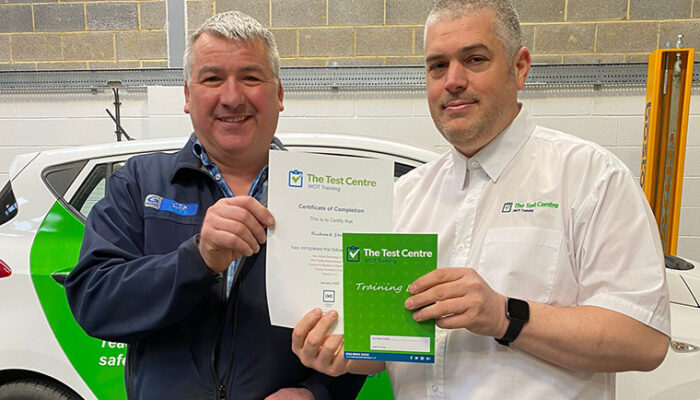 98% of MOT testers passed their training and assessment on time