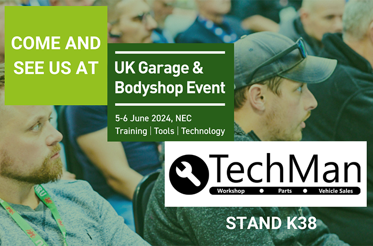 TechMan to mark 10th anniversary at UK Garage and Bodyshop Event