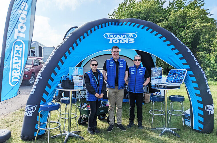Draper Tools gears up for Thruxton BTCC, offers prizes and games