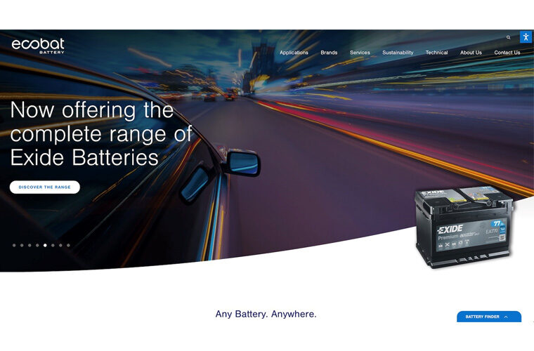 Ecobat Battery launch new website