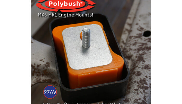 Polybush offer uprated engine mounts for Mazda MX-5