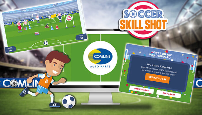 Comline launches soccer skill shot challenge