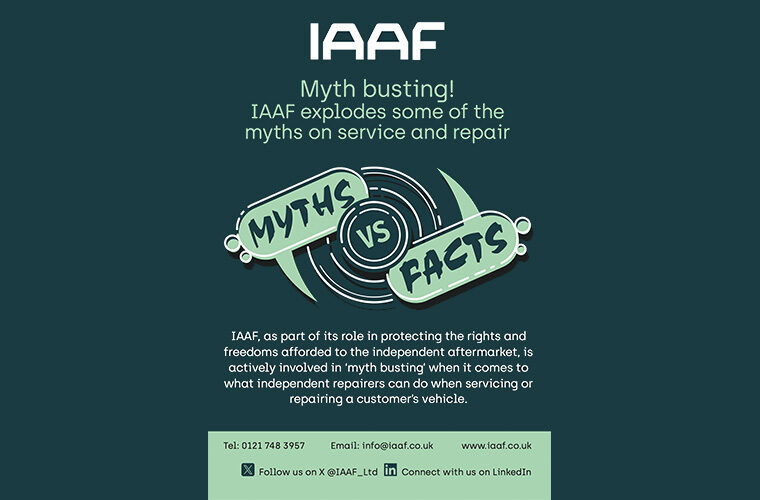IAAF busts myths at UK Garage and Bodyshop Event