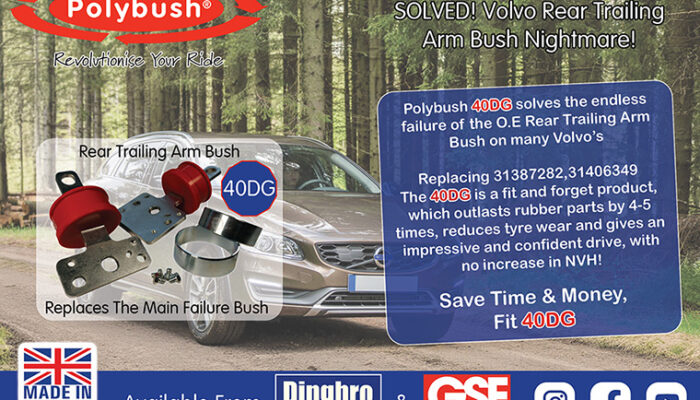 Polybush offer upgrades for Volvo suspension bushings