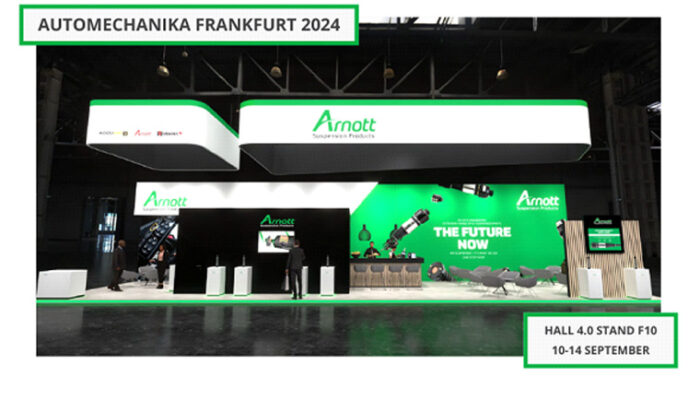 Arnott suspension products showcases latest innovations at Automechanika