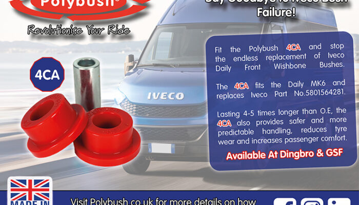 Polybush offers a solution to a common Iveco Daily repair issue