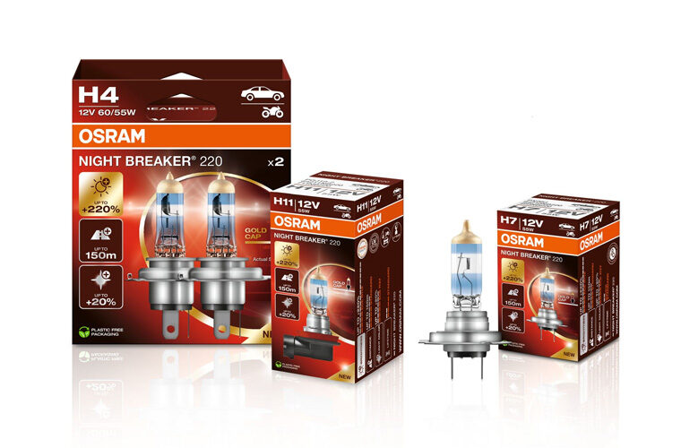 OSRAM launches brightest halogen bulb yet NIGHT BREAKER® 220
