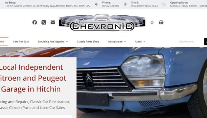 Hitchin garage attracts Citroen enthusiasts from around the world