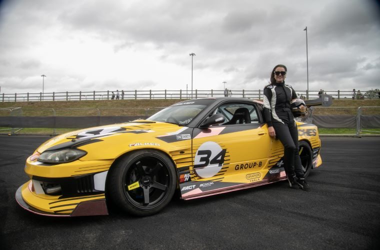 Draper Tools gears up with drift queen Becky Evans