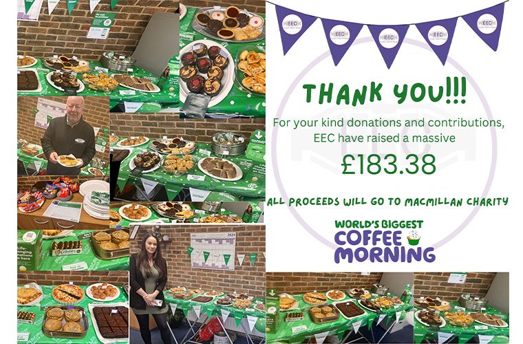 EEC raises money for Macmillan Cancer Support