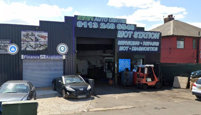 Arson attack damages five cars at Leeds garage