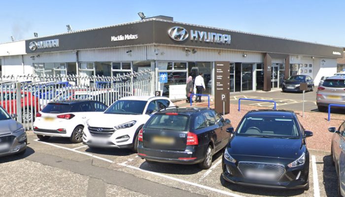 Car garage vandalised in Edinburgh bonfire night chaos