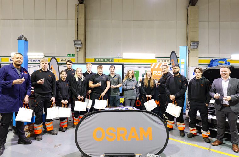 OSRAM lights up the future of automotive aftermarket with apprentice training