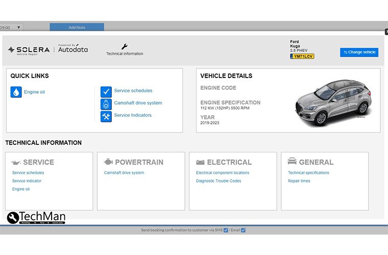 TechMan streamlines garage operations with AutoData integration