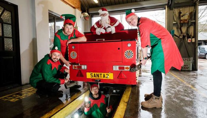Santa’s sleigh gets the green light for Christmas deliveries