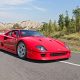 Ferrari F40 crashed by mechanic during test drive