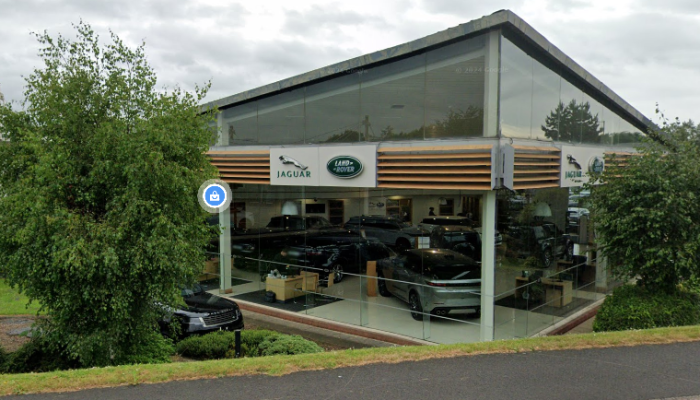 Fire breaks out at JLR showroom