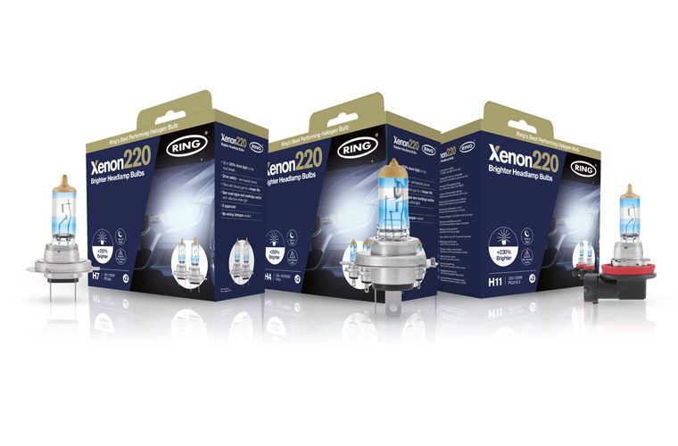 Ring Automotive launches new Xenon220 high-performance halogen bulbs
