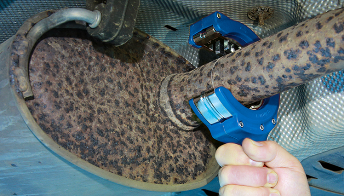 Laser Tools introduce Ratcheting Tube Cutter for confined spaces
