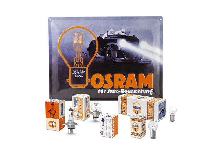 OSRAM Automotive celebrates a century of innovation in vehicle lighting