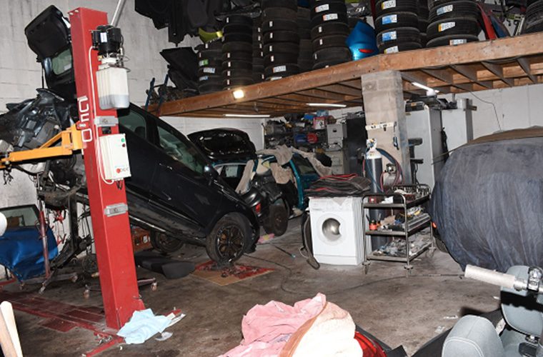 Mechanic seriously injured by falling car while praying at Liverpool garage