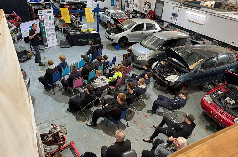Schaeffler’s Wrenches & Wisdom campaign delivers clutch system training at Durham College