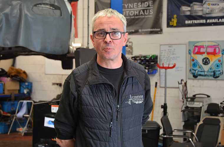 Schaeffler visits Tyneside Autohaus to film new Wrenches & Wisdom content