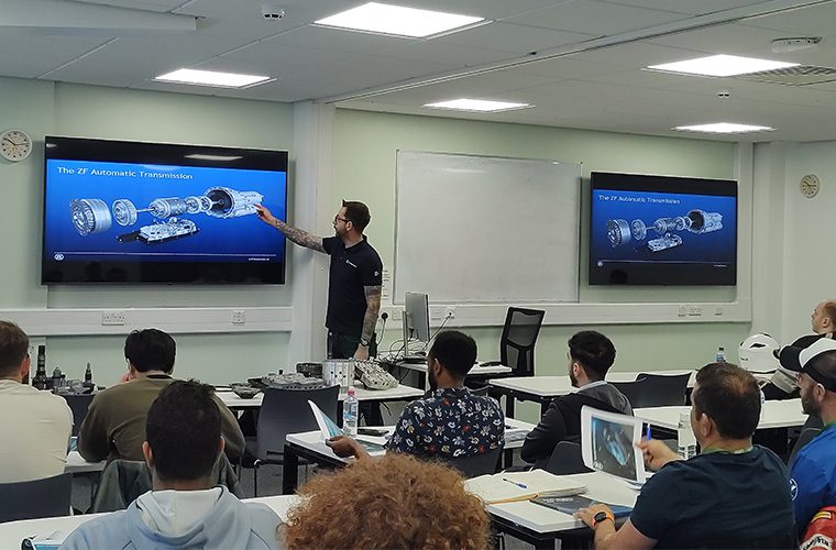 ZF Aftermarket delivers transmission training at Liverpool City College