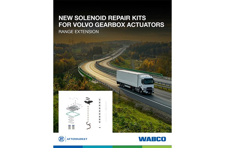 ZF Aftermarket introduces WABCO Solenoid Repair Kits for Volvo Gearbox Actuators