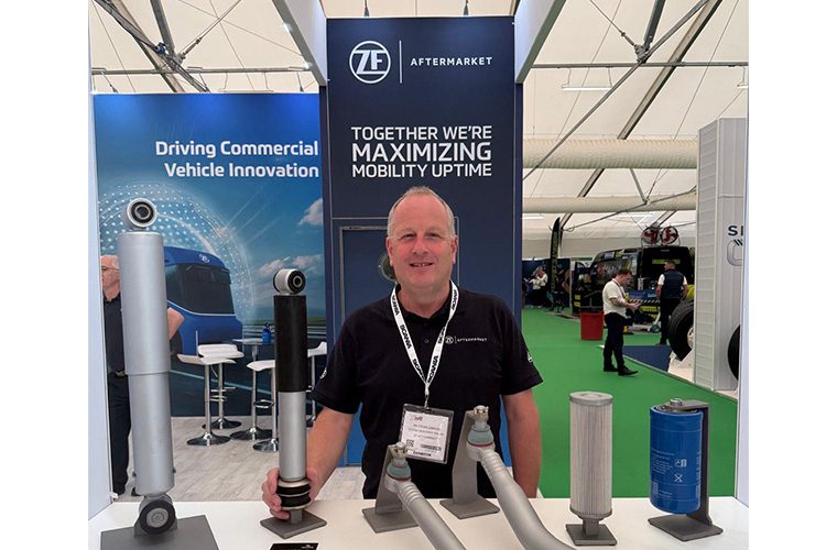 ZF Services UK highlights OptiTire and core IAM products at Road Transport Expo 2025