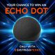 Last chance to win a bluetooth smart speaker with Alexa (Echo Dot) with DISTRIGO PERKS
