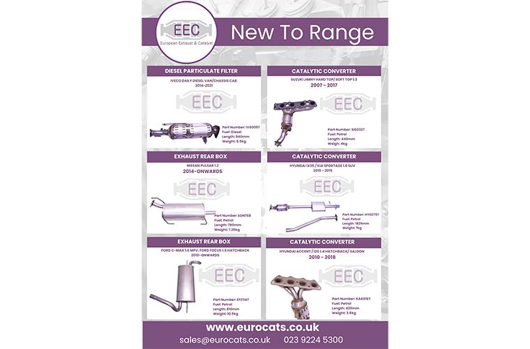 European Exhaust and Catalyst expands range