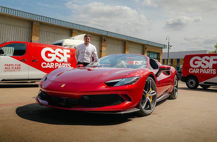 GSF awards top Branch Manager with keys to supercar for the weekend 