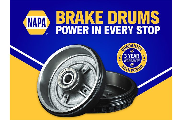 NAPA expands braking range with new brake drums