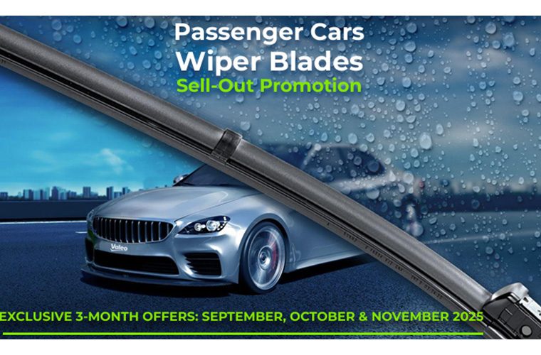 Valeo launches exclusive wiper blade promotion