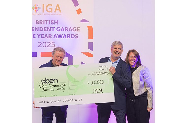 IGA donates £10,000 to Ben at The BIG Awards