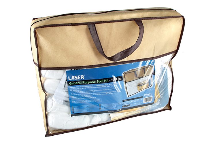 New general-purpose spill kit from Laser Tools