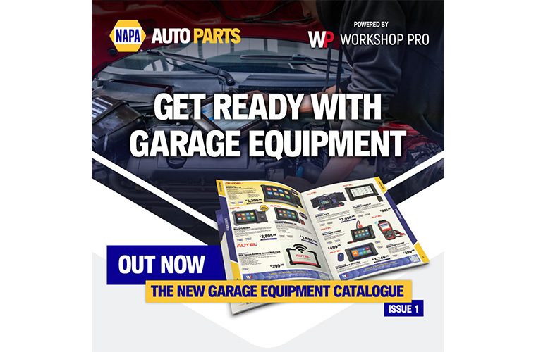 NAPA Auto Parts launches new garage equipment brochure