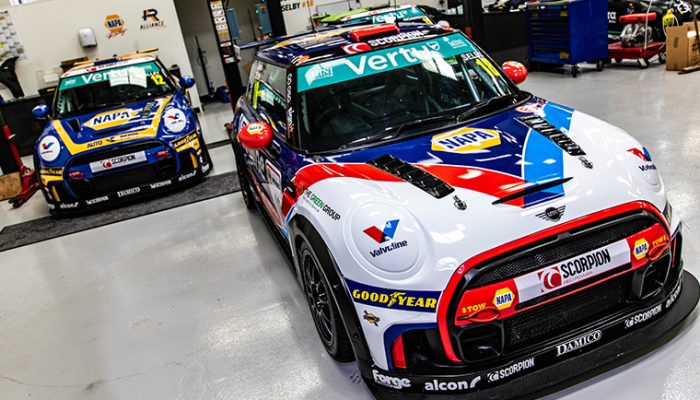NAPA Racing UK to run iconic Valvoline livery on MINI Challenge car