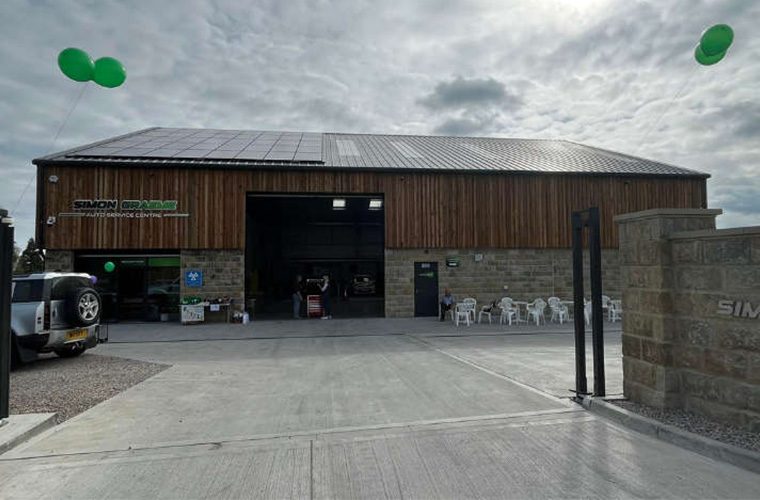 Hampsthwaite garage unveils new premises after major expansion